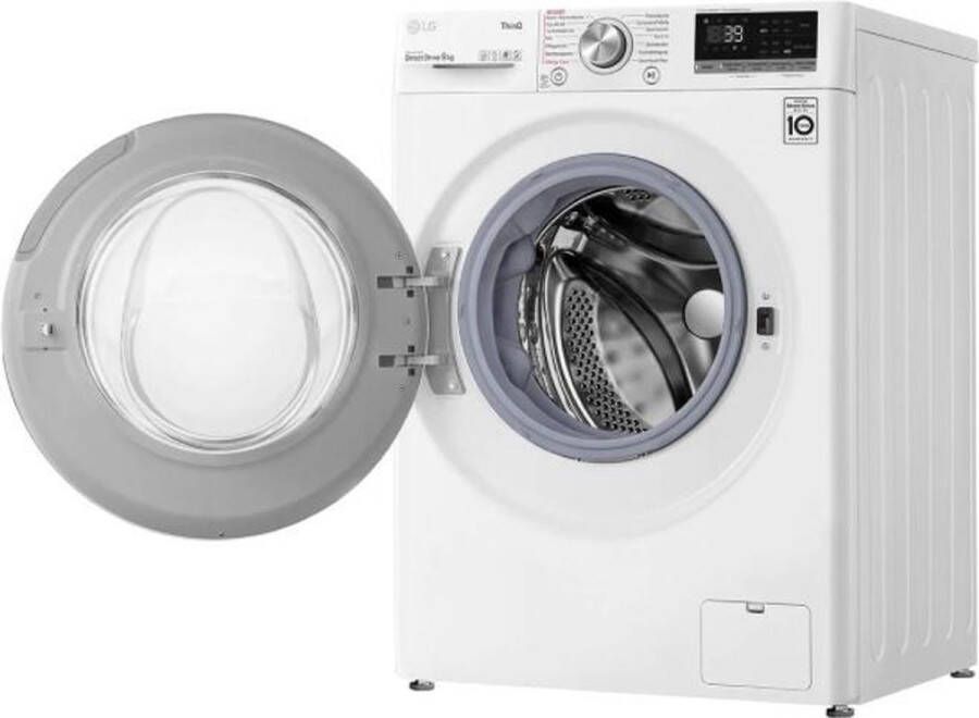 LG F4WV709P1E wasmachine Voorbelading 9 kg A Wit