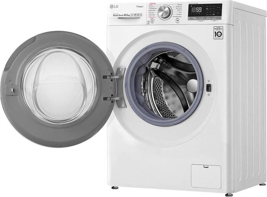 LG F6WV910P2E 10.5 kg Wasmachine met TurboWash™ 39 Slimme AI DD™ motor Minder strijken door stoom ThinQ™