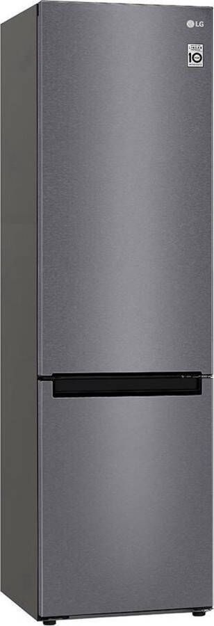 LG GBP62DSSFR koel-vriescombinatie Grafiet RVS