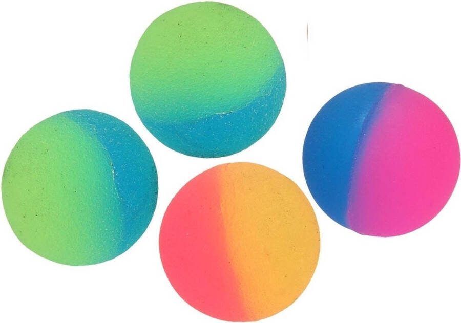 LG-Imports 100 Stuiterballen Frosted 32 mm Uitdeelcadeautjes Traktatie Kinderfeestje