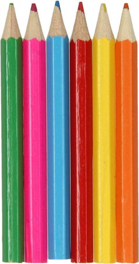 LG-Imports Kleurpotloden Lachgezicht 6st. 24 pakjes