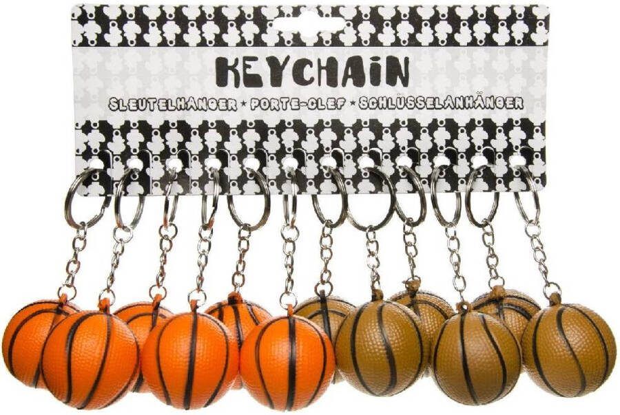 LG-Imports Sleutelhanger Basketbal Soft 12st