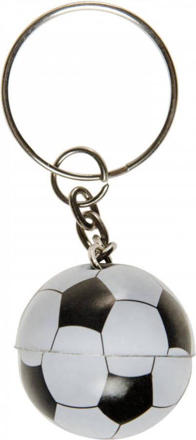 LG-Imports Sleutelhanger Voetbal Metaal 12st