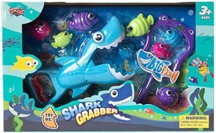 LG-Imports Speelset Shark Grabber Blauw paars Large 30 Cm