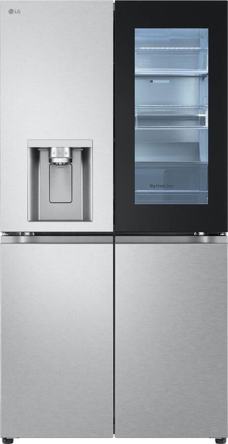 LG GMG960MBJE Amerikaanse Koelkast met InstaView™ Door-in-Door™ 638 L Water- en ijsdispenser met UVnano™ Total No Frost