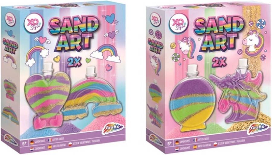 LG Sand ART glitterzand ( 1 stuk)