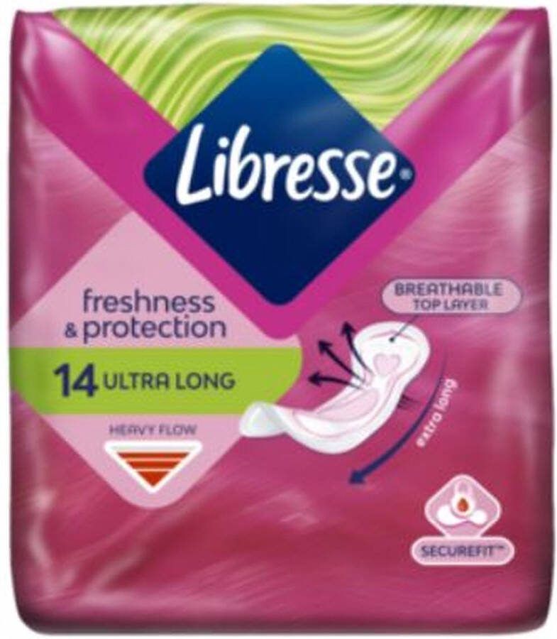 Libresse Ultra Long Maandverband 16x14st Voordeelverpakking