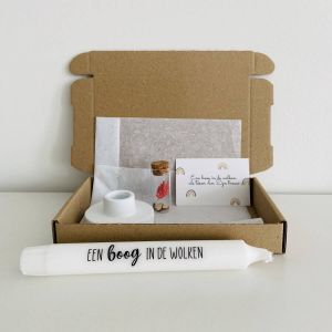 Liefs van Lauren Brievenbus post 'Een boog in de wolken' Troost geschenk