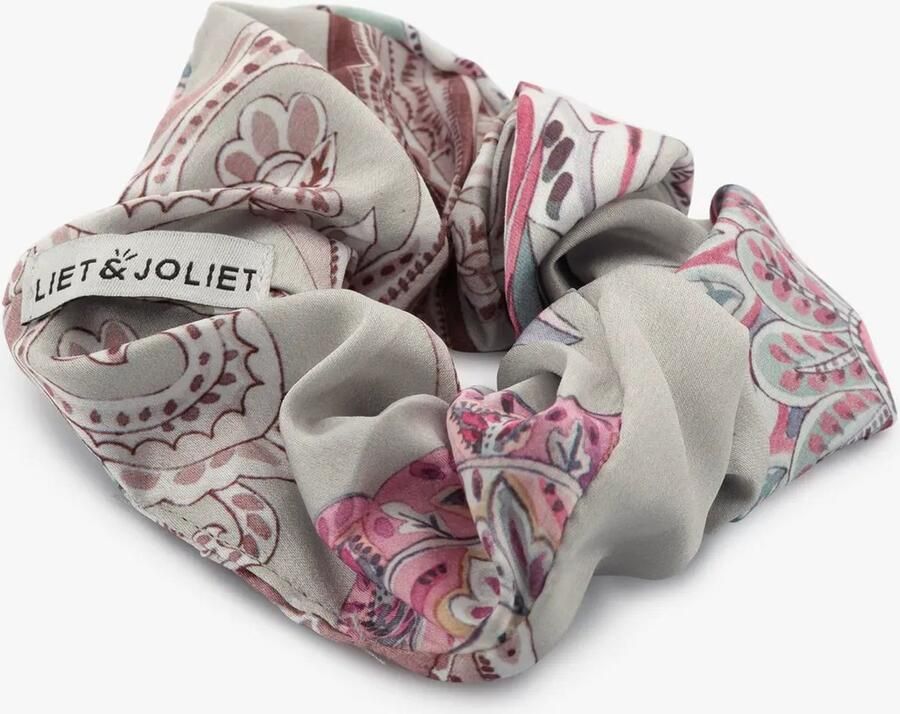 Liet&Joliet Scrunchie print Paige mint groen