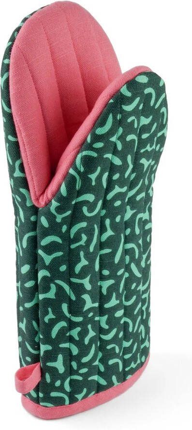 Lifa home Ovenwant Ovenhandschoen Vivid Groen Organisch Katoen