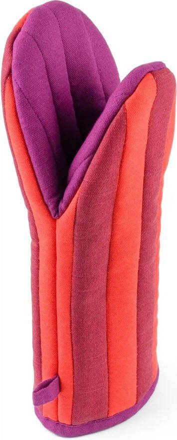 Lifa home Ovenwant Ovenhandschoen Vivid Rood Oranje Organisch Katoen