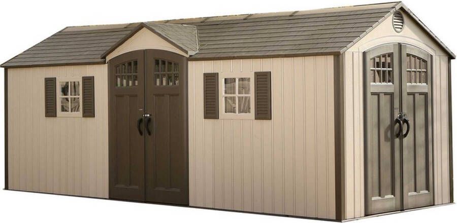 Life-time Lifetime LG60127 Tuinhuis Tuinschuur 244 x 605 x 244 cm