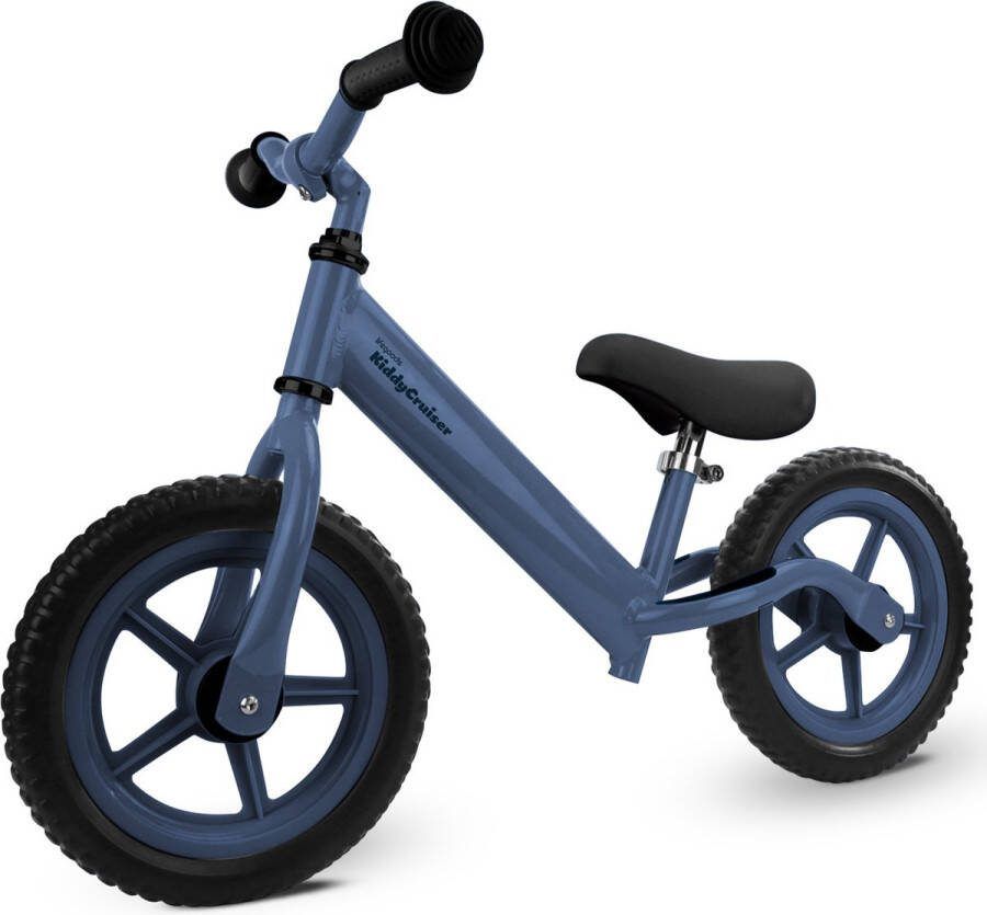 LifeGoods KiddyCruiser Loopfiets 2 jaar Jongens en Meisjes Balance Bike Marineblauw