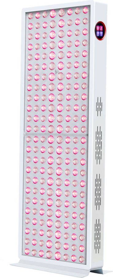 Lifelab SUPER 1200 ROOD LICHT THERAPIE BLAUW LICHT THERAPIE LED Infraroodlamp 5 GOLFLENTEN- ACNE puistjes Pulsefunctie Collageen Lamp – Bevordert bloedcirculatie Gewrichten Spieren – Fibromyalgie Warmtelamp Infrarood sauna