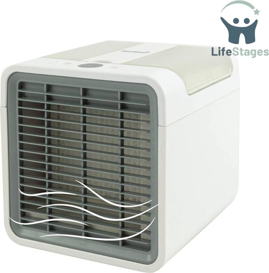 LifeStages Airco Zonder Afvoerslang Airco Zonder Afvoer Aircooler Mobiele Airco Zonder Slang Duurzaam Revolutionair Effectief