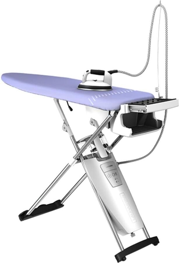 LifeStages Mycover Mauve Strijkhoes uniek Laurastar-design 131 cm x 55 cm rubberen houder geschikt voor de Laurastar strijksystemen moeiteloze installatie wasmachinebestendig