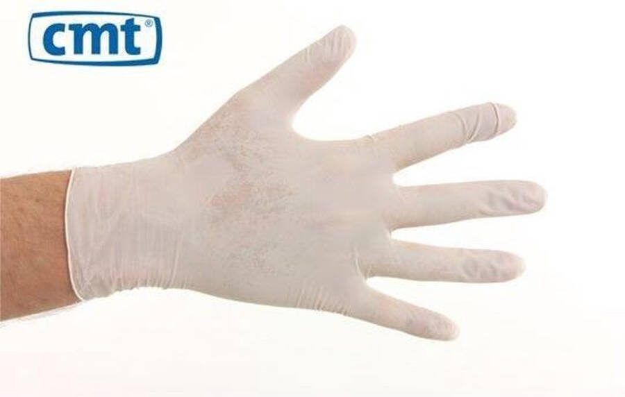 Lifestar CMT soft latex handschoenen gepoederd S