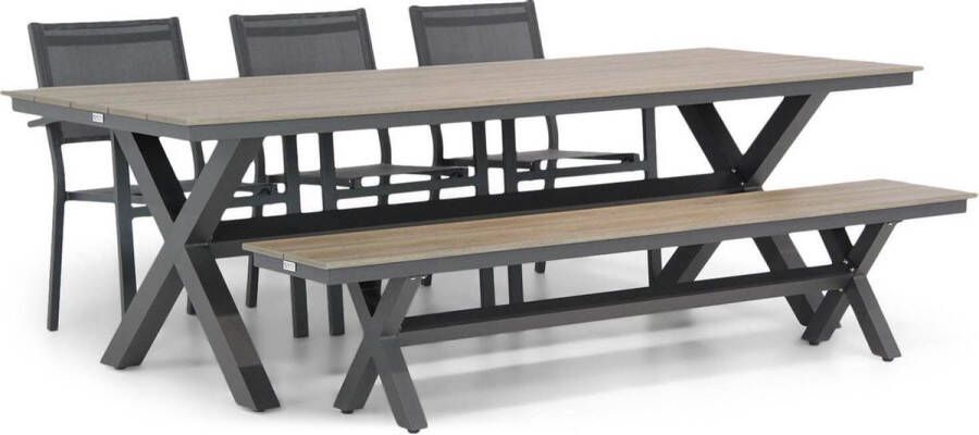 Lifestyle Garden Furniture Lifestyle Amarilla Forest 240 cm dining tuinset 5-delig