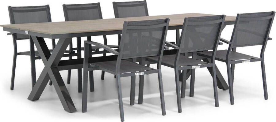 Lifestyle Garden Furniture Lifestyle Amarilla Forest 240 cm dining tuinset 7-delig