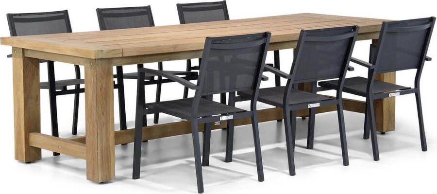 Lifestyle Garden Furniture Lifestyle Amarilla Fourmile 260 cm dining tuinset 7-delig stapelbaar