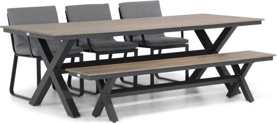 Lifestyle Garden Furniture Lifestyle Estancia Forest 240 cm dining tuinset 5-delig