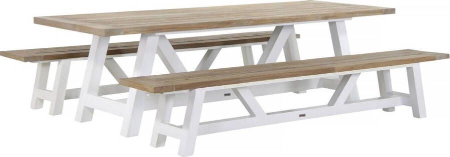 Lifestyle Garden Furniture Lifestyle Florence teak picknick tuinset 3-delig