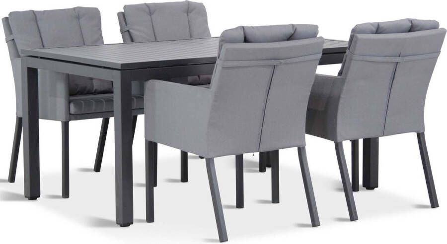 Lifestyle Garden Furniture Lifestyle Parma Concept 160 cm dining tuinset 5-delig