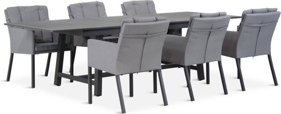 Lifestyle Garden Furniture Lifestyle Parma General 217 277 cm dining tuinset 7-delig