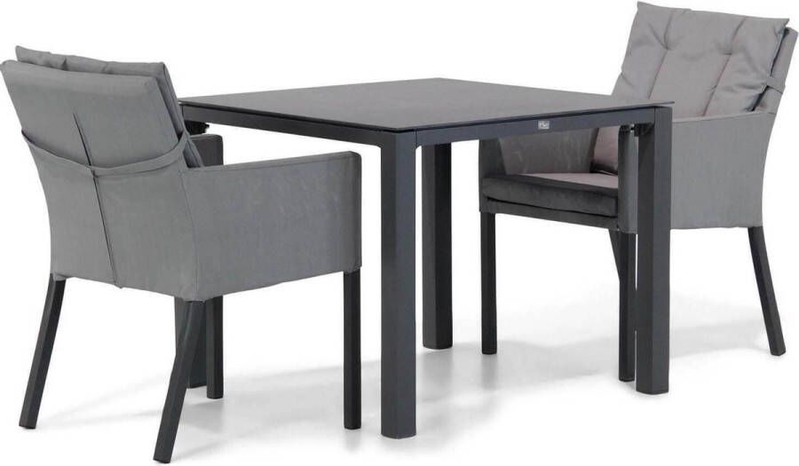 Lifestyle Garden Furniture Lifestyle Parma Pallazo 90cm dining tuinset 3-delig