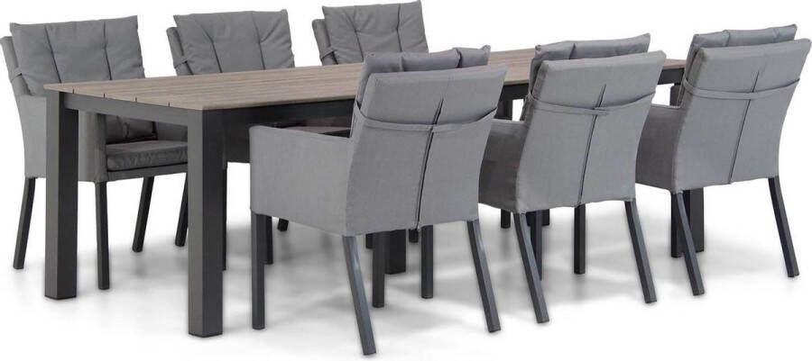 Lifestyle Garden Furniture Lifestyle Parma Valley 240 cm dining tuinset 7-delig