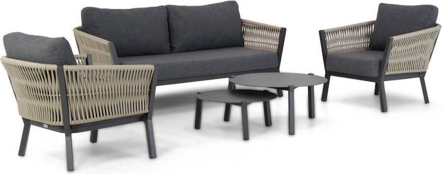 Lifestyle Garden Furniture Lifestyle Rimini Rimini 60 75 stoel-bank loungeset 5-delig