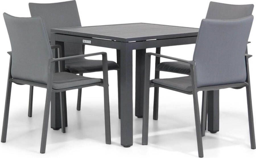 Lifestyle Garden Furniture Lifestyle Rome Concept 90 cm dining tuinset 5-delig