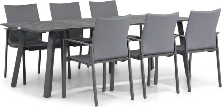 Lifestyle Garden Furniture Lifestyle Rome Villagio 230 cm dining tuinset 7-delig