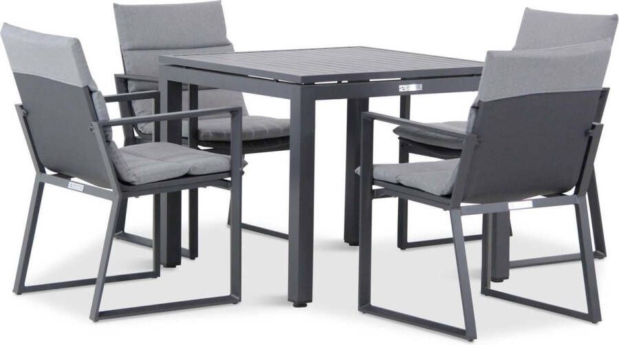 Lifestyle Garden Furniture Lifestyle Treviso Concept 90 cm dining tuinset 5-delig