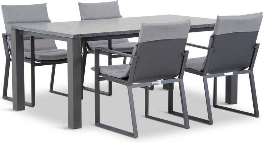 Lifestyle Garden Furniture Lifestyle Treviso Munster 180 cm dining tuinset 5-delig