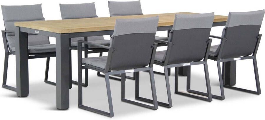 Lifestyle Garden Furniture Lifestyle Treviso Veneto 230 cm dining tuinset 7-delig