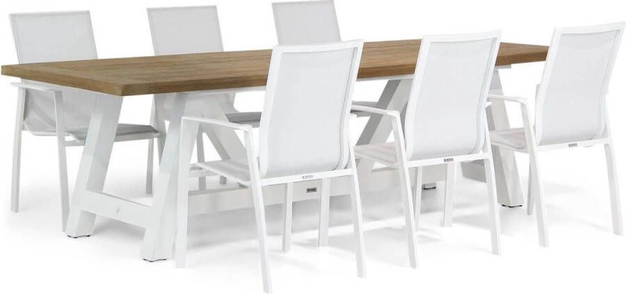 Lifestyle Garden Furniture Lifestyle Ultimate Florence 260 cm dining tuinset 7-delig