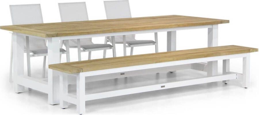 Lifestyle Garden Furniture Lifestyle Ultimate Los Angeles 260 cm dining tuinset 5-delig