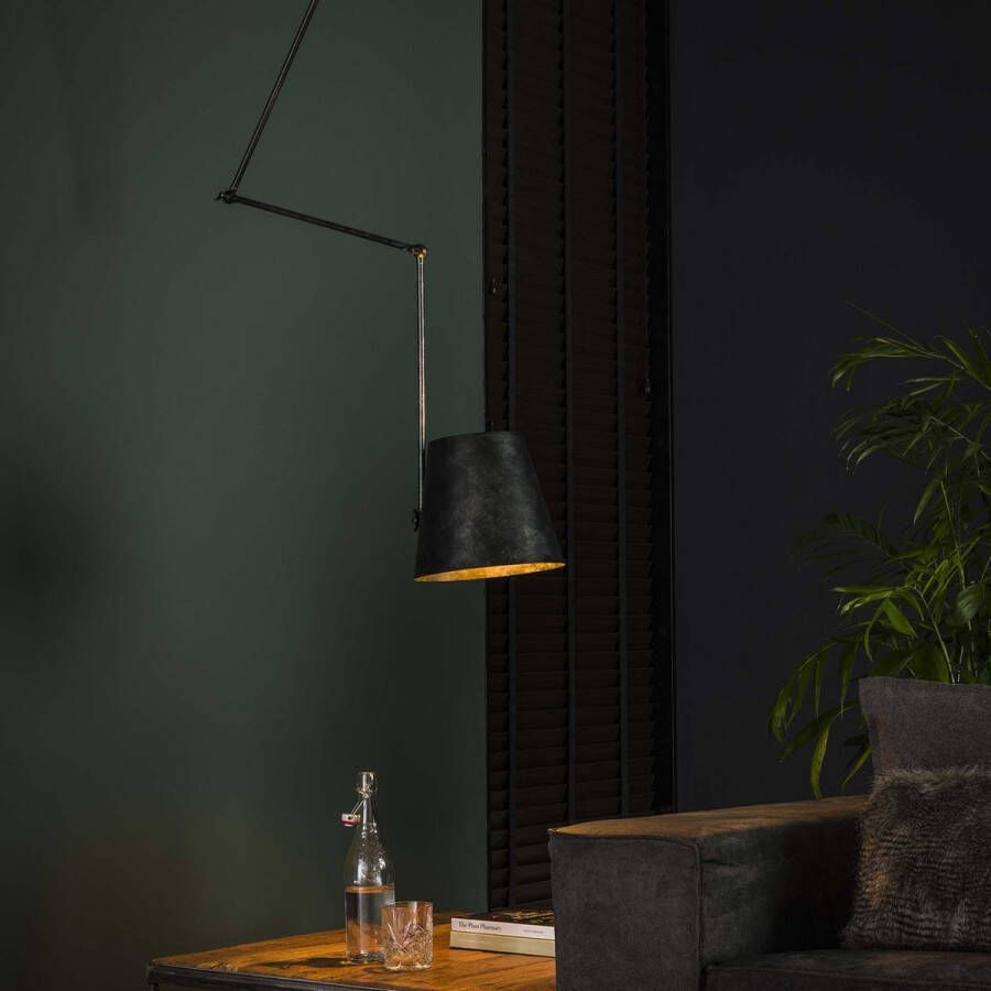 LifestyleFurn Hanglamp 'Jo' Ø25cm kleur Charcoal