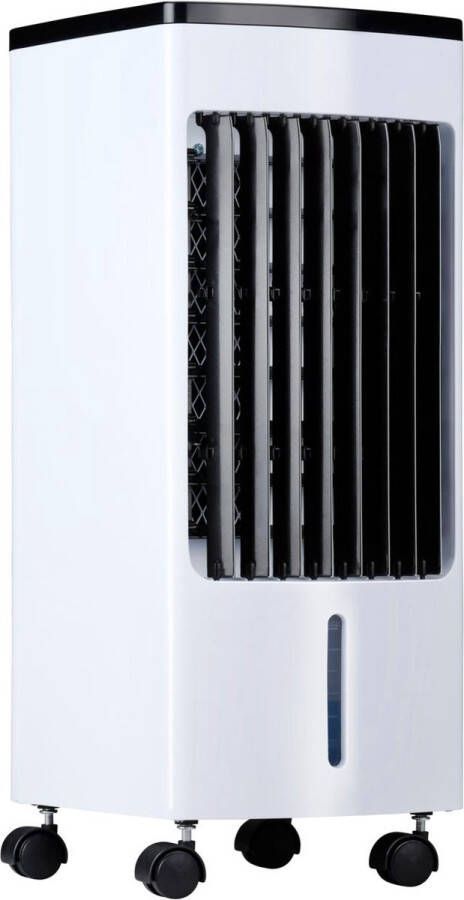 Lifetime Air Aircooler met Koelelementen Ventilator Luchtbevochtiger en Luchtkoeler Mobiele Airco zonder Slang Air Cooler 55dB Afstandsbediening en Timer Watertank 4L 22 x 24 x 53 5 cm