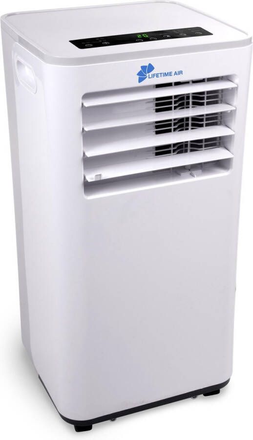 Lifetime Air Mobiele Airco Airconditioning Luchtontvochtiger en Ventilator Luchtkoeler met Afvoerslang Aircooler 65dB Air Conditioner tot 60m2 Afstandsbediening en Timer 9000BTU