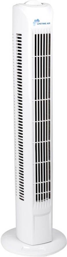 Lifetime Air Torenventilator TF-35A 78 CM Hoog 3 Snelheden 60 dB Wit