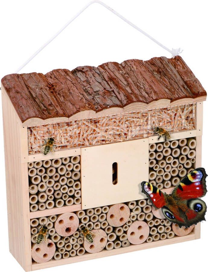 Lifetime Garden Insectenhotel Hout 30 X 10 X 28 Cm