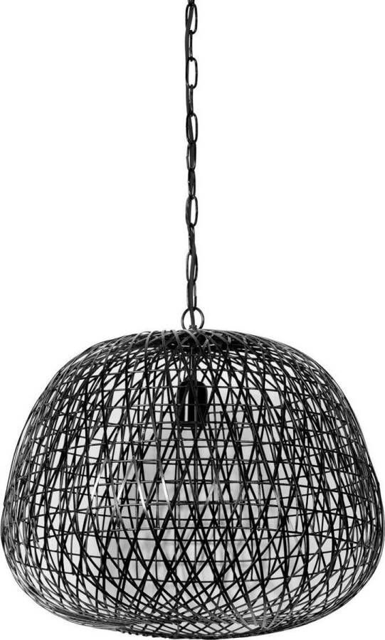 Light & Living Hanglamp 'Alwina' 50cm kleur Mat Zwart