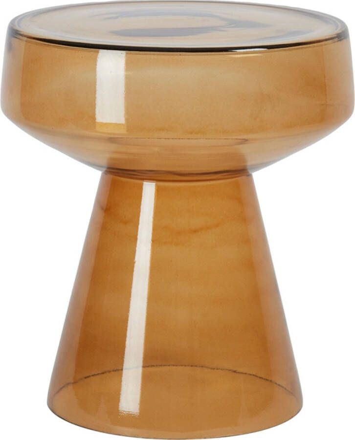 Light & Living Bijzettafel 'Dakwa' Ø37cm kleur Okergeel - Foto 2