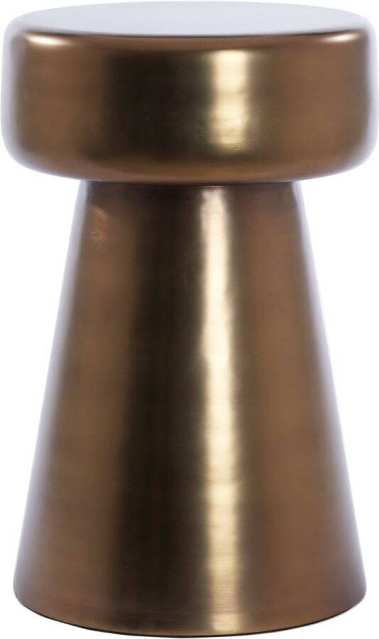 Light & Living Light&living Bijzettafel Ø29x47 cm DAKWA glanzend bruin brons