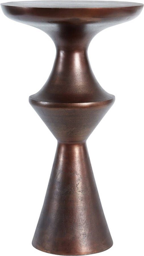 Light & Living Bijzettafel Loboc Antiek Koper 37 5x14x74 cm Modern