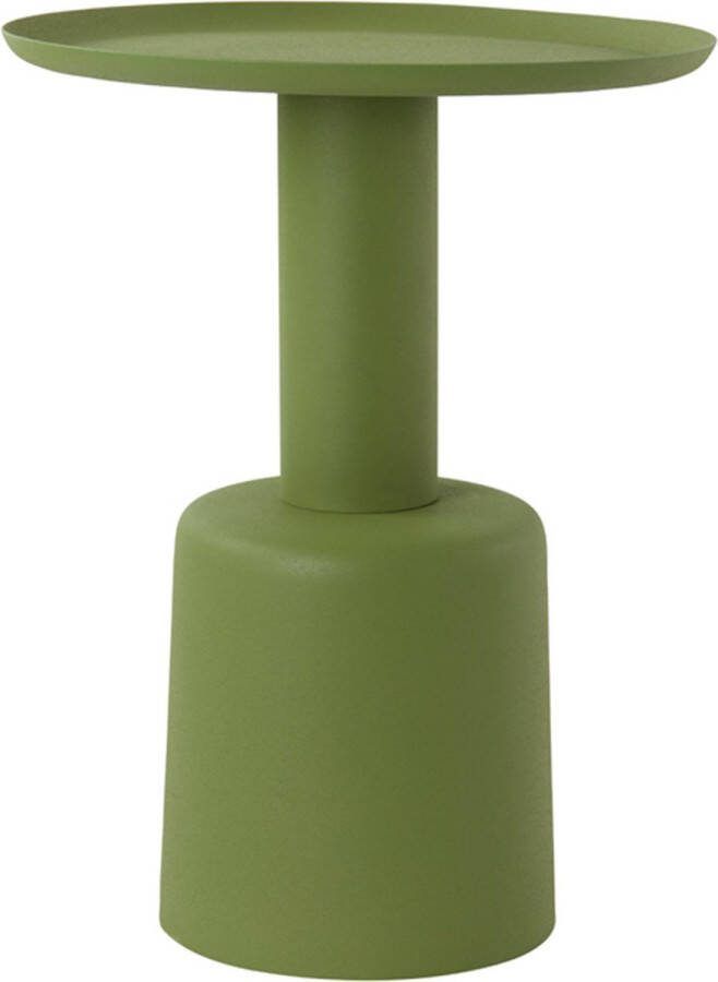 Light & Living Light&living Bijzettafel Ø39x52 cm MILAKI groen