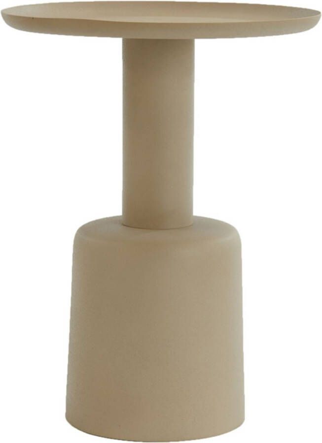 Light & Living Light&living Bijzettafel Ø39x52 cm MILAKI beige