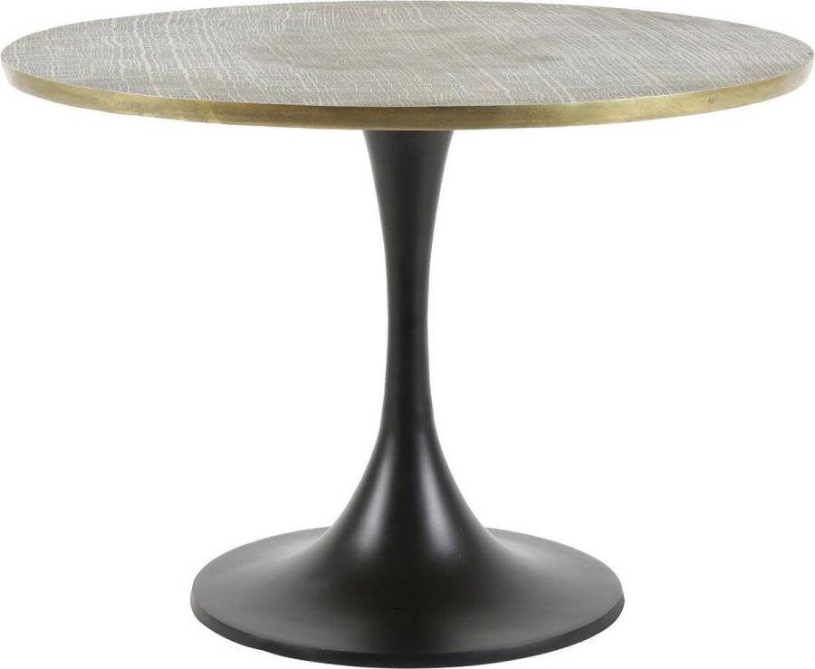 Light & Living Bijzettafel 'Rickerd' Ø61cm kleur Antiek Brons